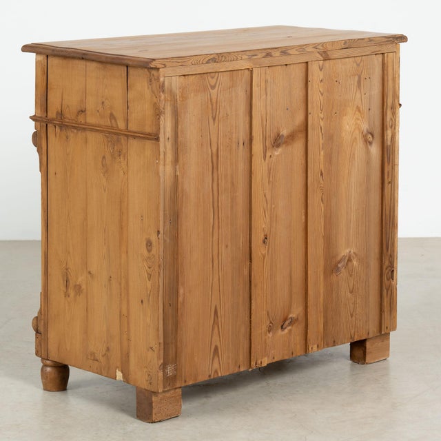 18th Century Danish Pine Chest of Four Drawers For Sale - Image 15 of 15