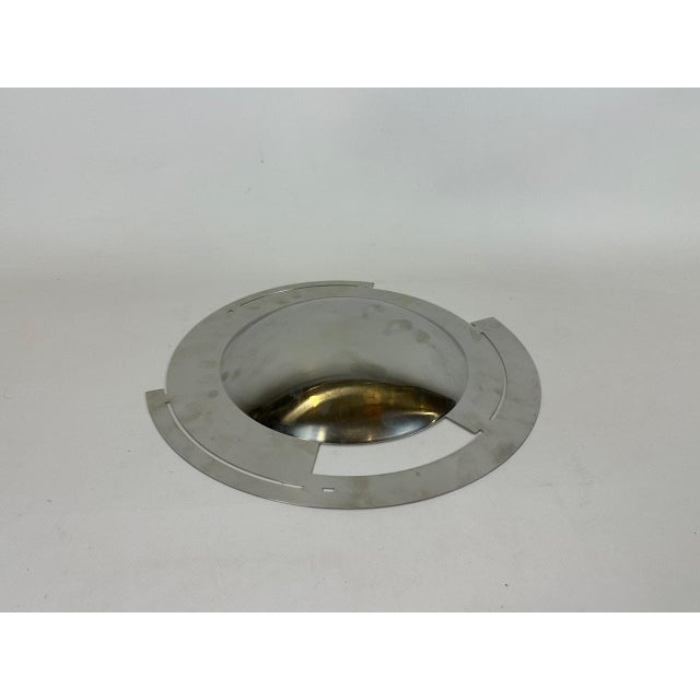 Stainless Steel Bowl by Julie Chamberlain for Amc Art-Line, 1990s For Sale - Image 4 of 10