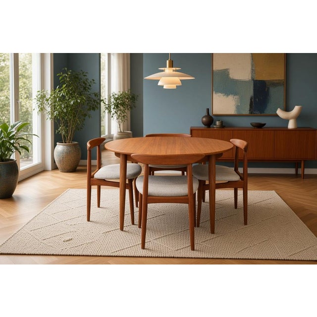 Chairs in Teak by Arne Hovmand Olsen for Mogens Kold, 1960s, Set of 6 For Sale - Image 10 of 18