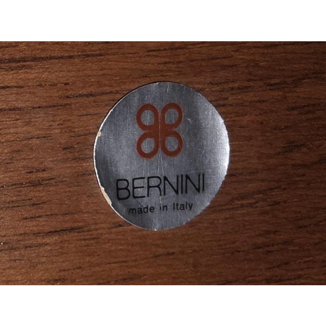 Brown Folding / Extendable Dining Table by Silvio Coppola for Bernini, Italy, 1960s For Sale - Image 8 of 9