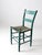 Antique American Painted Ladder Back Rush Seat Chair For Sale - Image 11 of 16