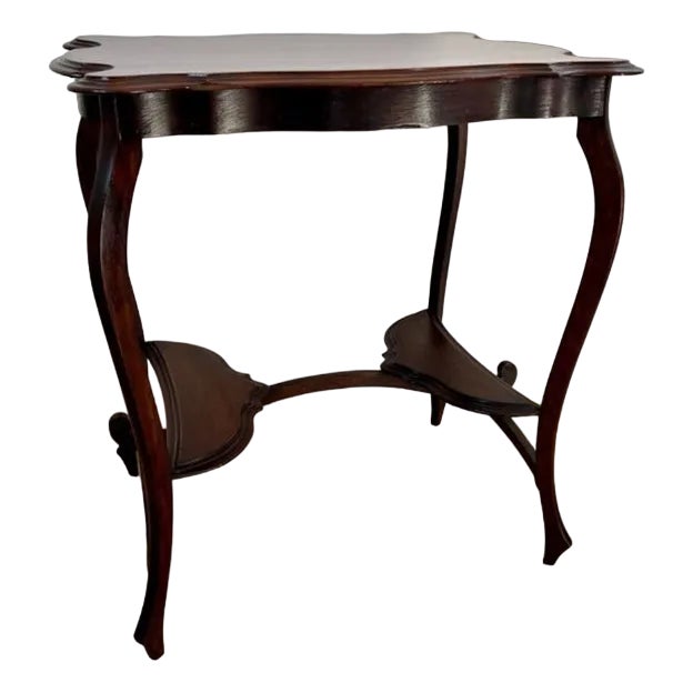 Edwardian Mahogany Lamp Table, 1900s For Sale