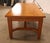 Arts & Crafts Style Large Oak Library Table For Sale - Image 18 of 18