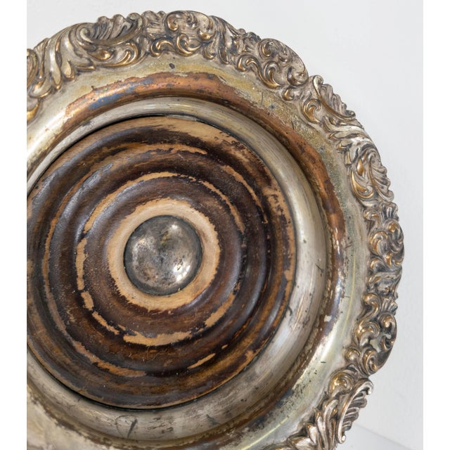 Late 19th Century English Sheffield Silver Plate Wine Coaster For Sale - Image 4 of 7
