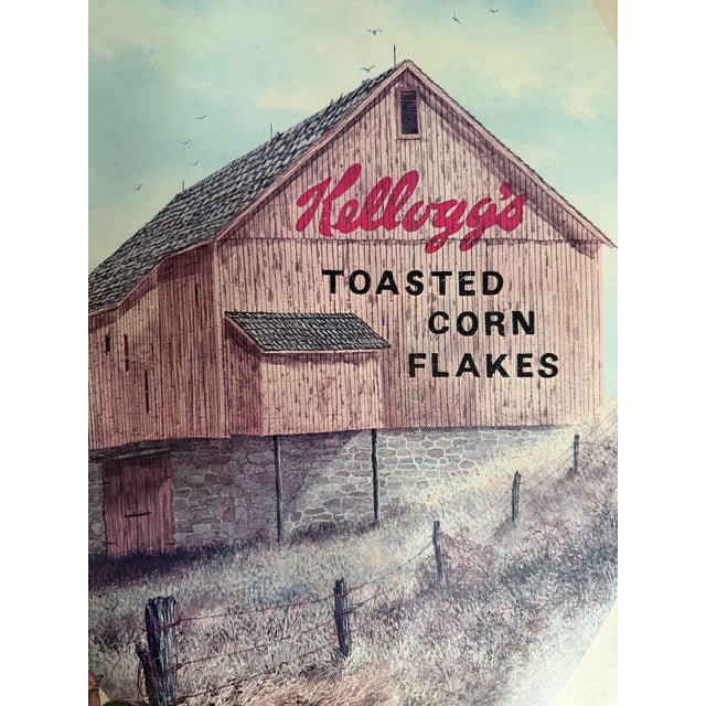 Large Vintage Kellog's Print For Sale - Image 4 of 6