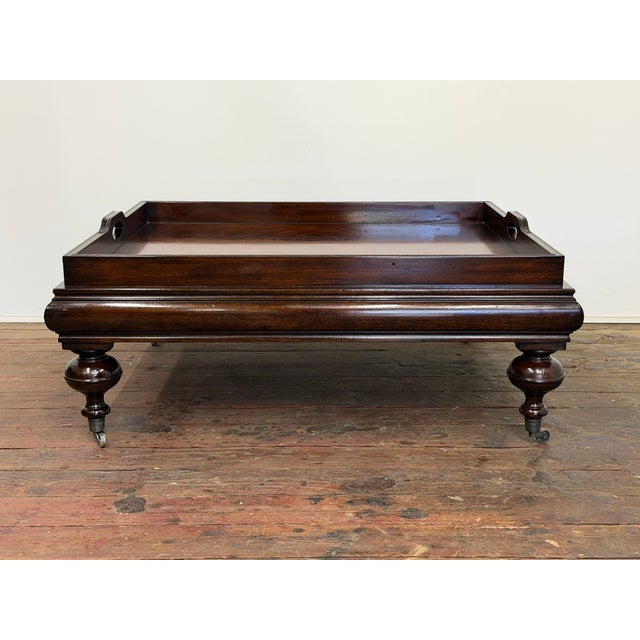 Campaign New Bohemian Mahogany Cocktail Table by Ralph Lauren For Sale - Image 3 of 16