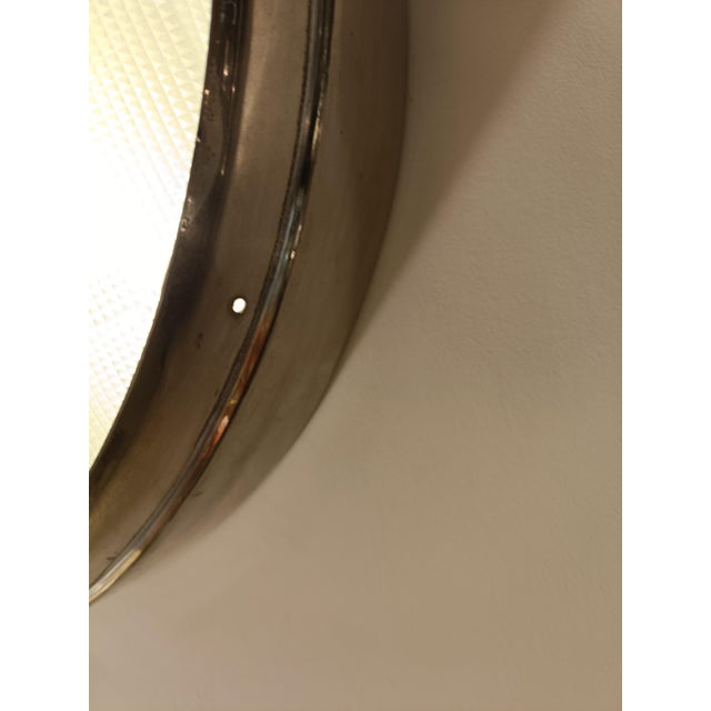 Silver Large Wall Lamp by Pia Guidetti Crippa for Lumi, Italy, 1960s For Sale - Image 8 of 11