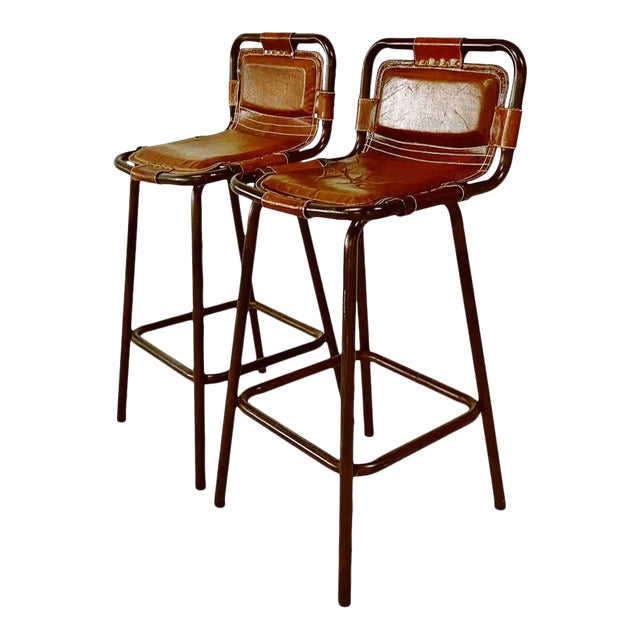 1950s Mid Century Barstools - a Pair For Sale