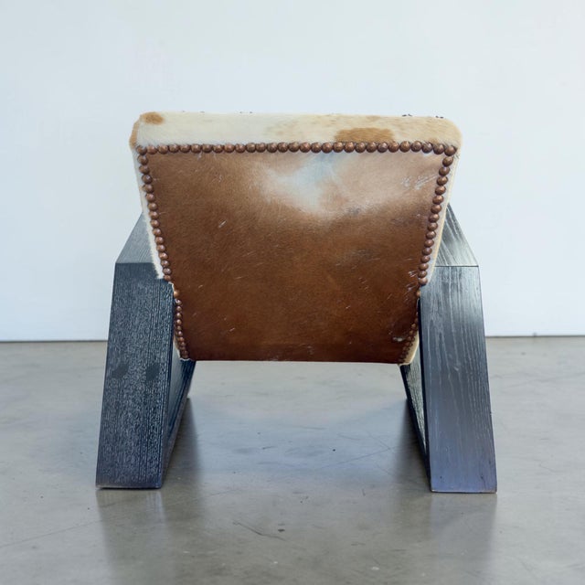 Wood "Elephant Chairs" in the Manner of Jean Michael Frank, Late 20th Century For Sale - Image 7 of 14