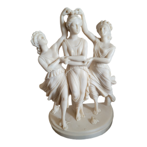 Mid 20th Century The "Three Graces" Resin Figurine by C. Ruggeri