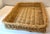 Mid 20th Century Vintage Rectangular Wicker Basket Tray For Sale - Image 5 of 6