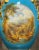 Royal Worcester Antique Royal Worcester Gilt & Turquoise English Landscape Reticulated Vase, Aesthetic Period 1873 For Sale - Image 4 of 10