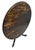 Antique Queen Anne mahogany tilt top table, 19th Century with heavy patina, no they are not scratches, latch has been...