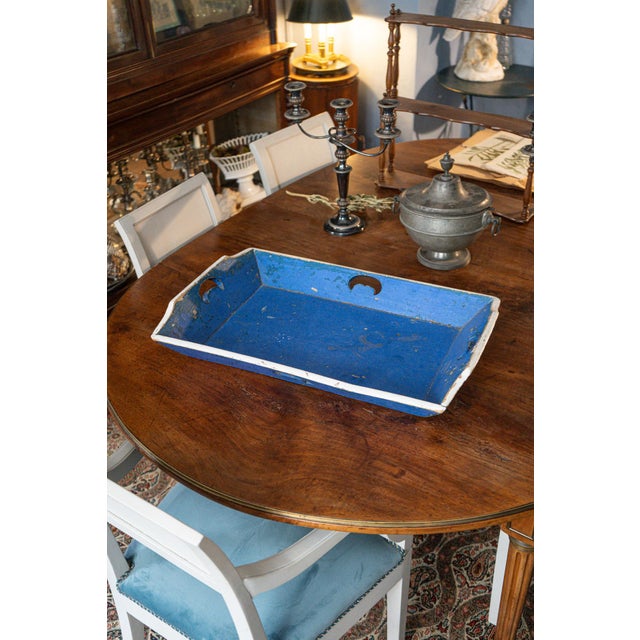 Lacquered Wood Tray, 1890s, in Worn conditions. Designed 1890 to 1919