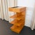 1940s Tiered Art Deco Satinwood Side Shelving Unit With Built-in Lighting For Sale - Image 4 of 10
