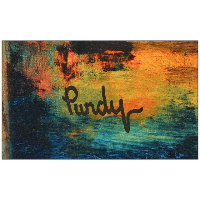 Figurative Mid 20th Century Keeping to Thyself, Donald Purdy For Sale - Image 3 of 4