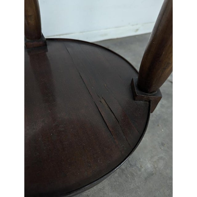 Brown Louis XVI Bedside Tables with Gallery, Set of 2 For Sale - Image 8 of 12