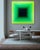Contemporary Abstract Acrylic on Canvas "Incremental Light (Green Light)" by Andy Harwood For Sale - Image 4 of 5