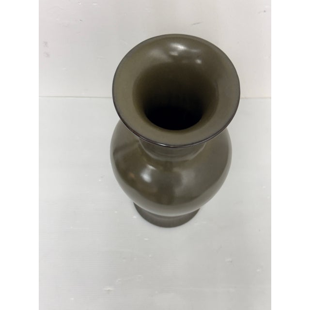 Martino Interiors Tea Dust Glazed Vase For Sale - Image 4 of 12