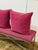 Magenta Susan Lund Chastain Magenta/Berry Throw Pillows, Pair For Sale - Image 8 of 12