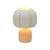 The Margate Table Lamp is a small piece with a lot of personality. Made from textured cotton mache, it brings an earthy...