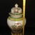 Chinoiserie Vintage Chinoiserie Famille Rose Floral Lidded Ginger Jar / Temple Jar For Sale - Image 3 of 8