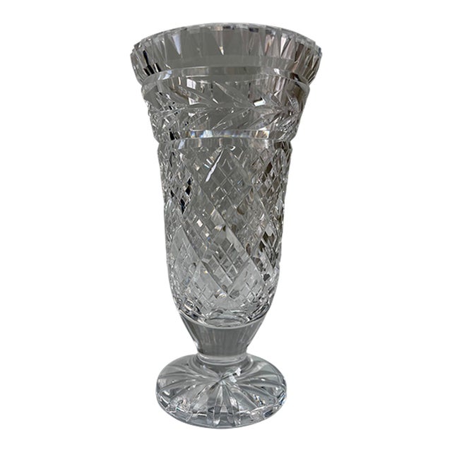 Vintage Waterford Crystal Vase For Sale