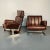 Pair of Swedish Mid-Century Modern Lounge / Club Chairs by Arne Norell, 1960s For Sale In New York - Image 6 of 13