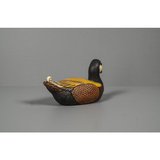 Mid-Century Danish Ceramic Duck, 1960s For Sale - Image 4 of 9