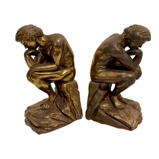 The Thinker Bookends For Sale
