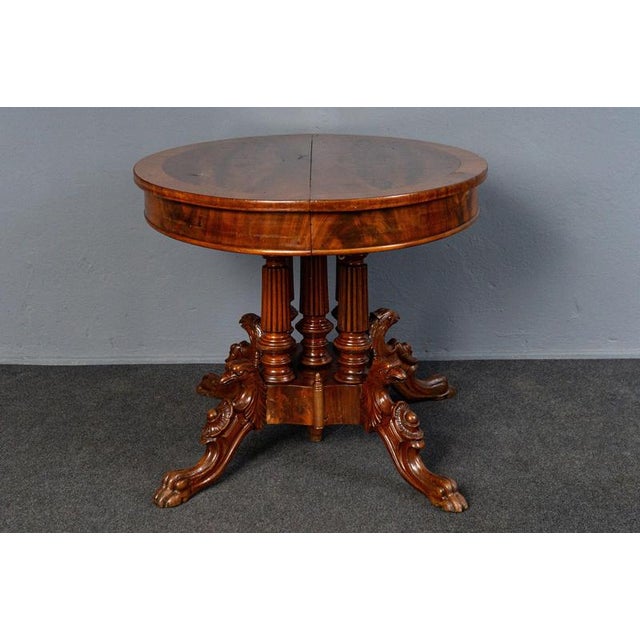 Mahogany Dining Table, 1870s For Sale - Image 4 of 18