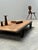 Industrial Vintage Industrial Palette Coffee Table in Wood and Steel, Germany, 1930s For Sale - Image 3 of 17