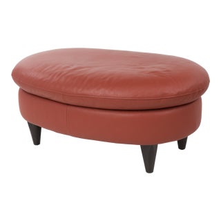 Leather Ottoman For Sale