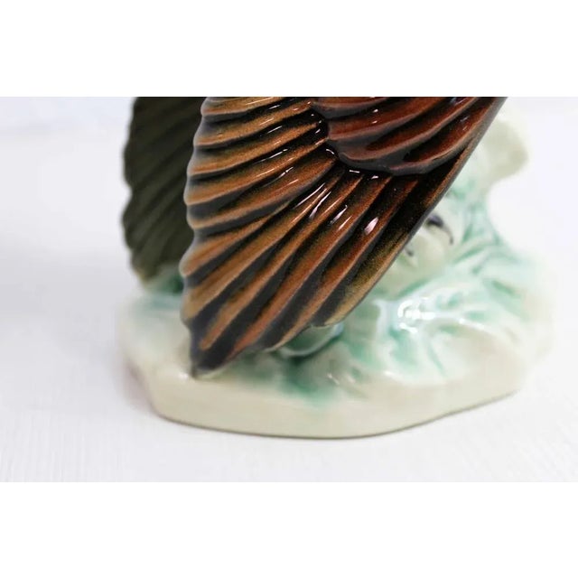 Ceramic Bruyère Grand Tetra Rooster Figurine in Ceramic, 1970s For Sale - Image 7 of 13