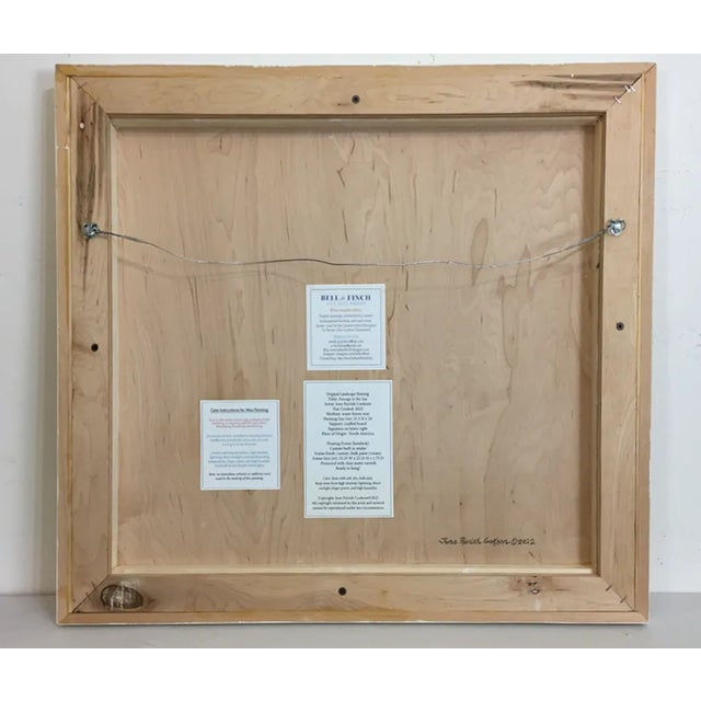 2020s Original Encaustic Painting "Passage to the Sea" For Sale - Image 5 of 6