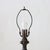 Glass Vintage Leaded Stained Glass Table Lamp With Jewels Mid 20thC For Sale - Image 7 of 10