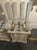 The Pair of Murano Glass Grey Ball Cloud Sconces is a unique piece inspired by the renowned glassmaking techniques of...