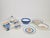 Blue Daisy Turi Tableware from Figgjo Flint, Norway, 1960s, Set of 24 For Sale - Image 8 of 18