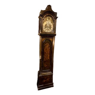 English Chinoiserie Grandfather Clock For Sale