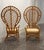 1970s Monumental Pair of Balloon Back Bamboo & Rattan Lounge Chairs For Sale - Image 11 of 12