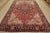 This authentic vintage traditional Heriz rug is hand-knotted with fine wool and natural dyes. This beautiful oriental rug...
