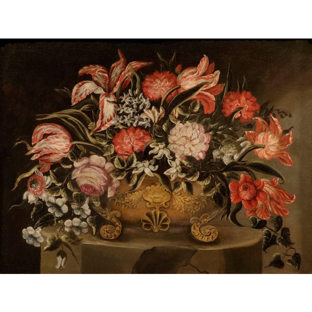 Master of the Grotesque Vases (active in Rome and Naples in the first quarter of the 17th century) Flower Composition in a...