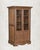 1930s Antique Indian Arched Armoire | Vintage Teak Wood Cabinet | Glass Display Cabinet | Rustic Home Decor For Sale - Image 5 of 6