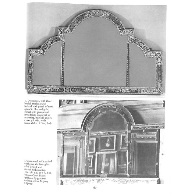 "English Looking-Glasses: A Study of the Glass, Frames and Makers (1670-1820)" 1965 Wills, Geoffrey For Sale - Image 11 of 11