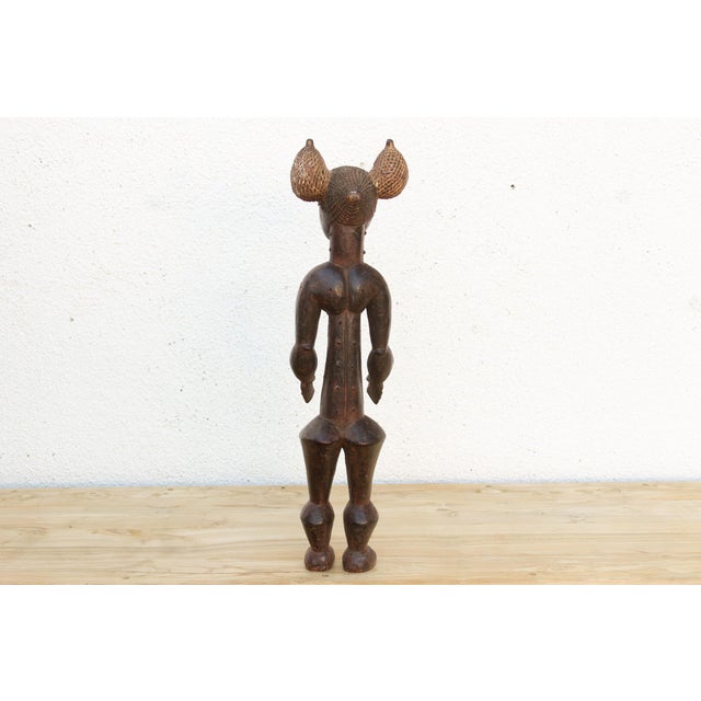 Wood Antique African Female Ancestor Sculpture For Sale - Image 7 of 8