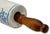 Cornflower Blue Unusual Antique American Wood Handle Stoneware Kitchen Rolling Pin With 4 Blue Wildflower Decorations For Sale - Image 8 of 16