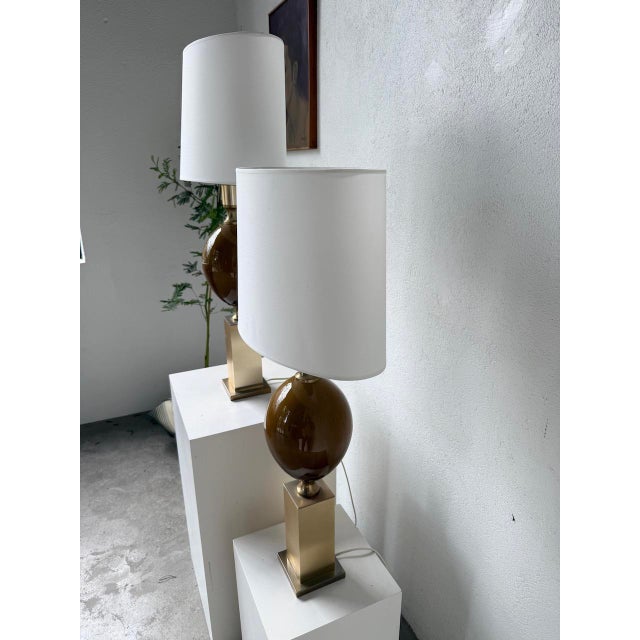 Table Lamps by Philippe Barbier, 1970s, Set of 2 For Sale - Image 14 of 18
