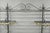Vintage French Country Wrought Iron & Brass Kitchen Bakers Rack Bookcase Etagere For Sale In Philadelphia - Image 6 of 16