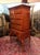 Tiger Maple Queen Anne Highboy, Baker Furniture For Sale - Image 6 of 15