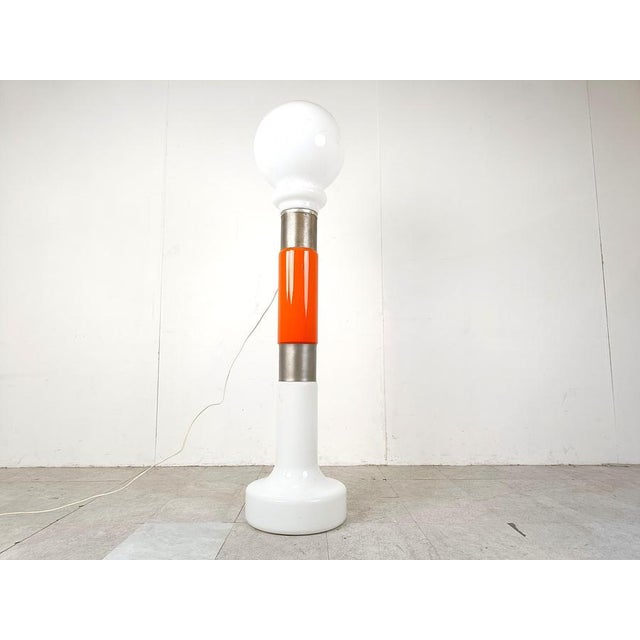 1960s Vintage Floor Lamp from Mazzega, 1960s For Sale - Image 5 of 10